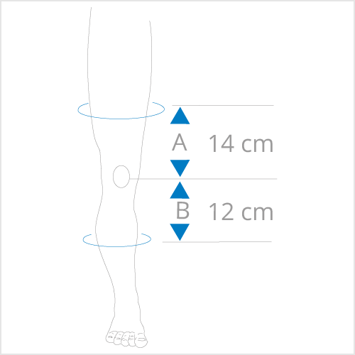 maatvoering kniebrace 01